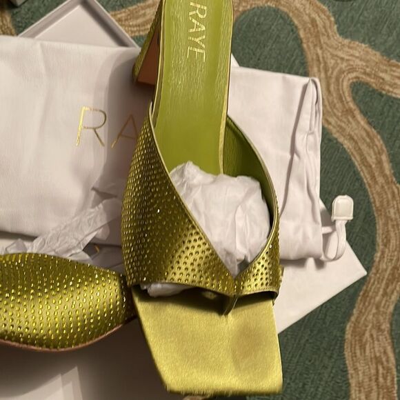 NWT 178.00 Raye From Revolve Van Heel in Green Size 9 1/2 Just sold out. - Picture 9 of 11